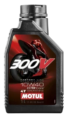 Óleo Motul 300V 10W40 4T 1L Sintético - Spinelli Motos Boutique